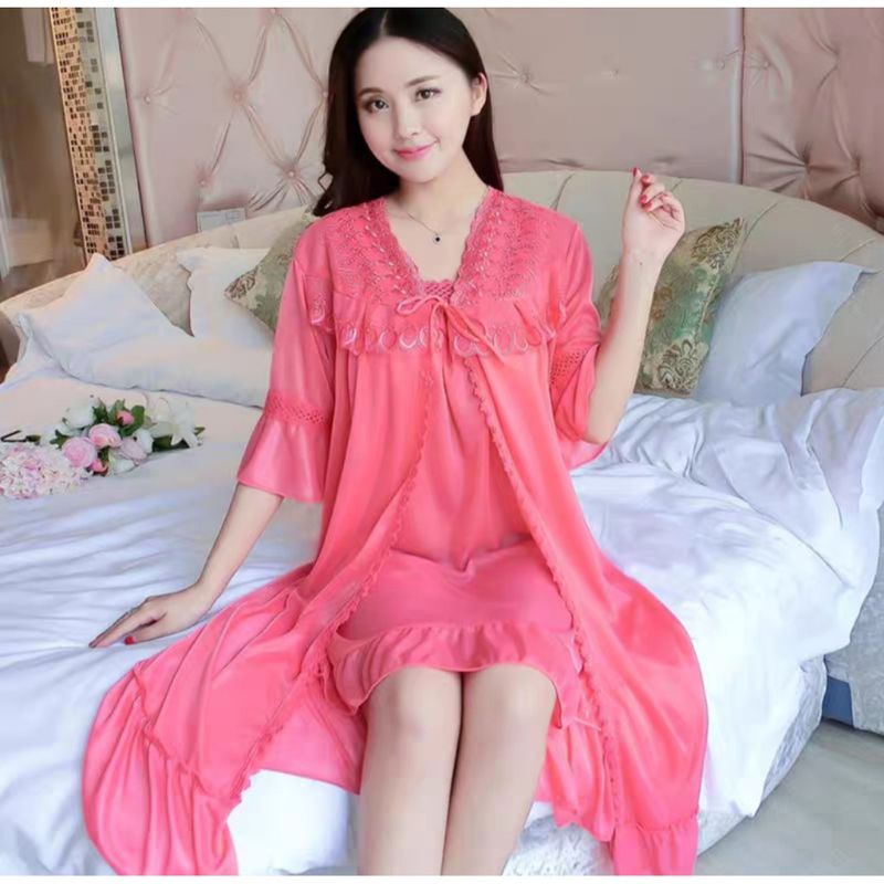 baju tidur satin kimono