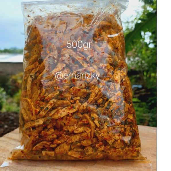 

❄️Gold Promo 500 gr BASRENG STICK CRISPY VIRAL BUMBU BASAH REMPAH ASLI DAUN JERUK/HALAL | Termurah dan terbaik | Terbaru dan terlaris