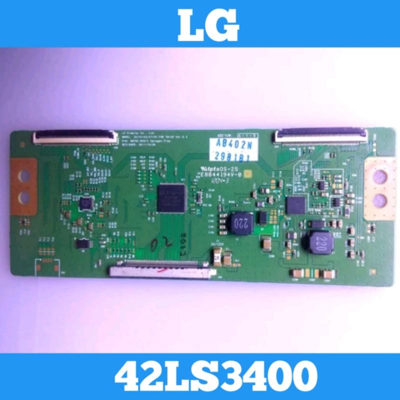 Tcon LG 42LS3400 Tcon TV LG 42LS3400 Tcon TV LCD LED LG 42LS3400 Tcon 42LS3400 Tikon 42LS3400