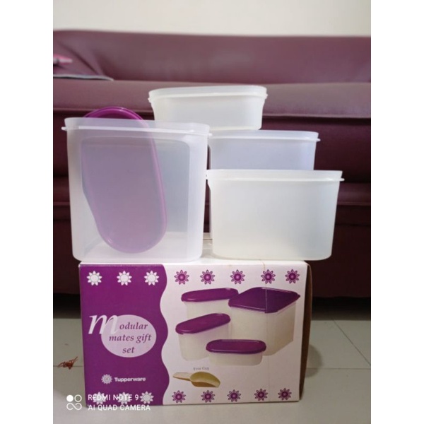 Tupperware Modular Set | Ultra Clear Oval Set Kitchen Storage Solution ...
