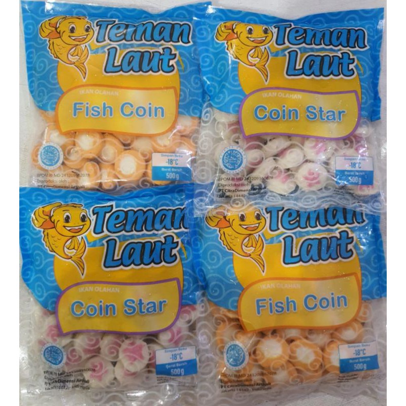

Teman Laut Fish Coin 500g