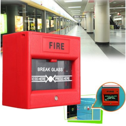 Alat Emergency Break Glass Fire Access Control Door Release