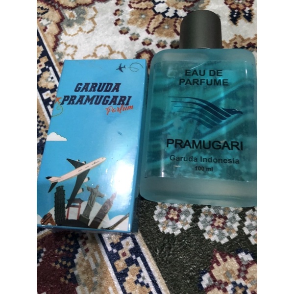 parfum garuda indonesia 100ml box segel - garuda pramugari original