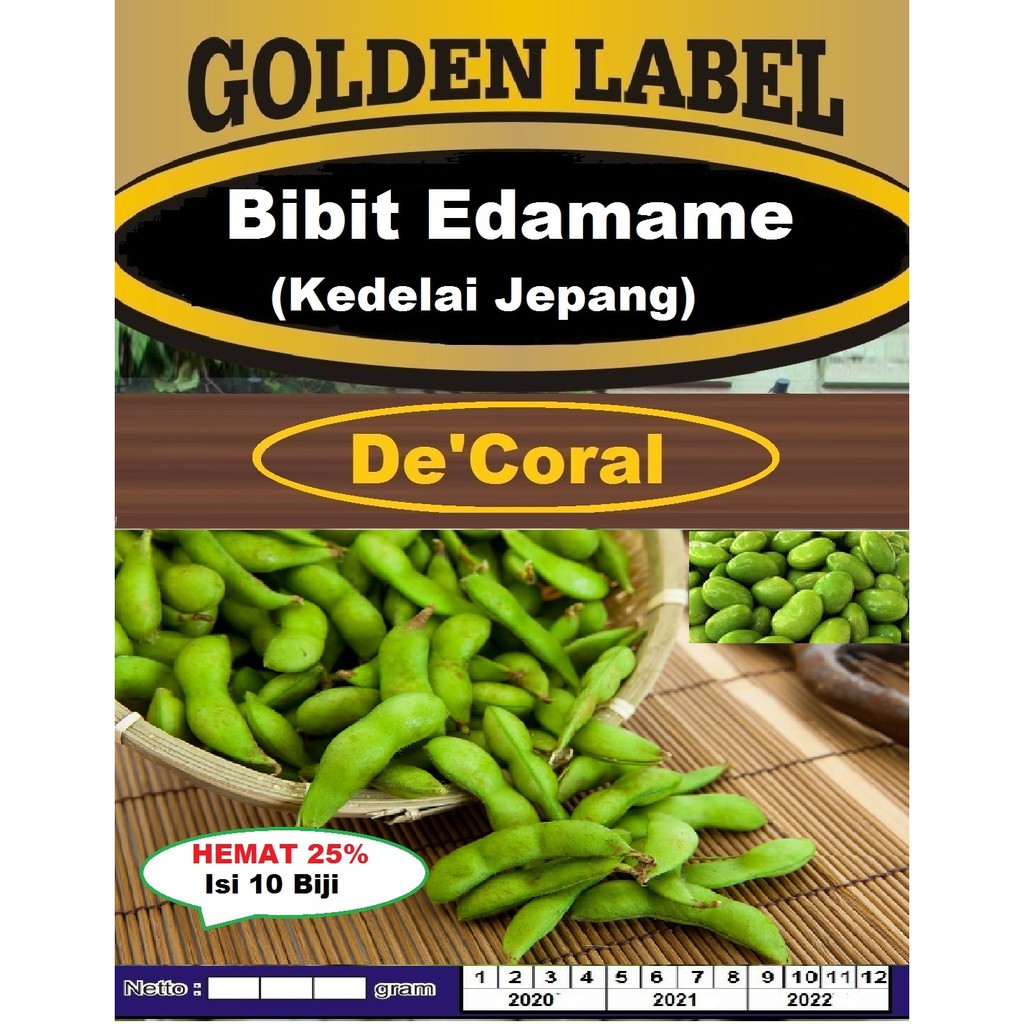 Bibit Edamame | Bibit Kedelai Jepang | Kacang Edamame