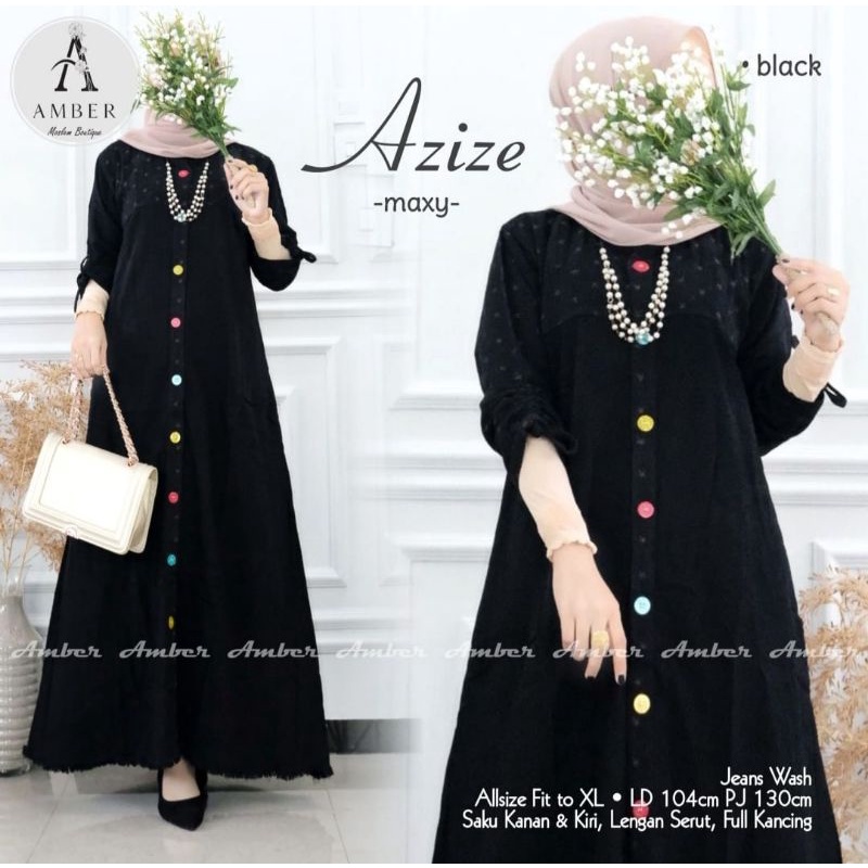 GAMIS JEANS TERBARU 2022 UNTUK WANITA MUSLIMAH DEWASA  BAJU MAXY  KEKINIAN  MODIS DAN TERPOPULER DEN