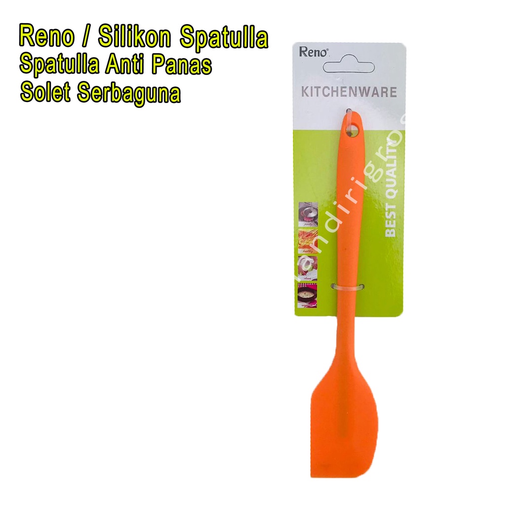 Silikon Spatulla *Reno * Spatulla Anti Panas * Solet Serbaguna