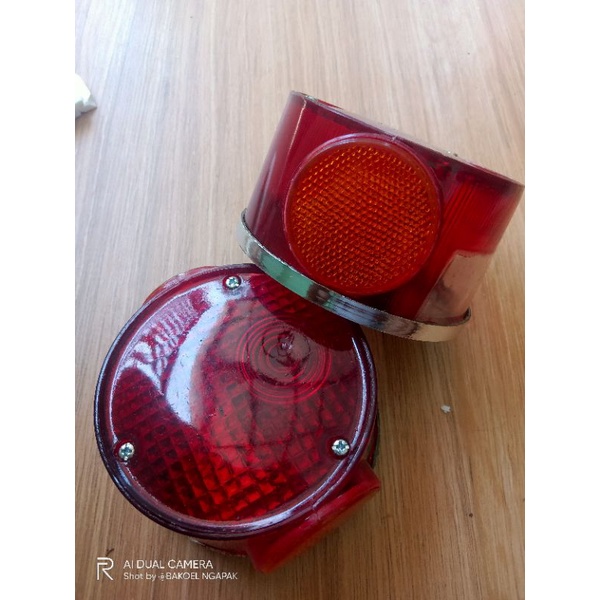 stoplamp lampu belakang yamaha dt100 dt125 rd125 rx125 twin rs100 rs125 gt80 nos non original