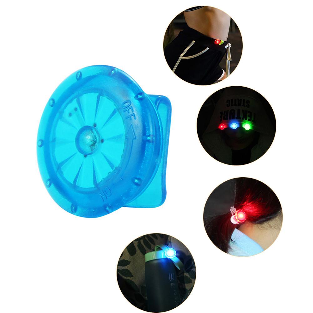 Safety Warning Light Outdoor Sports Night Running Walking Cycling LED Luminous Shoe Clip Lamp Bicycle Accessories