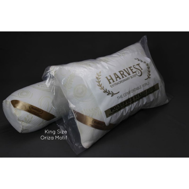 [1 PCS JUMBO] BANTAL/ GULING DAFFA PUTIH/ HITAM ORIGINAL JUMBO 1.100 GRAM