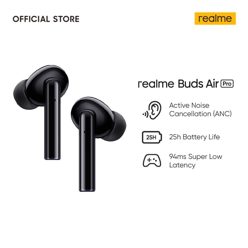 Realme Buds Air Pro [Active Noise Cancellation, 25h Battery]