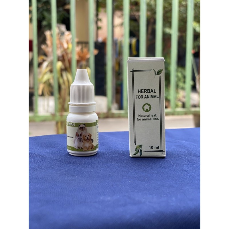 Obat Herbal untuk Kucing, Anjing dan Kelinci 10ml
