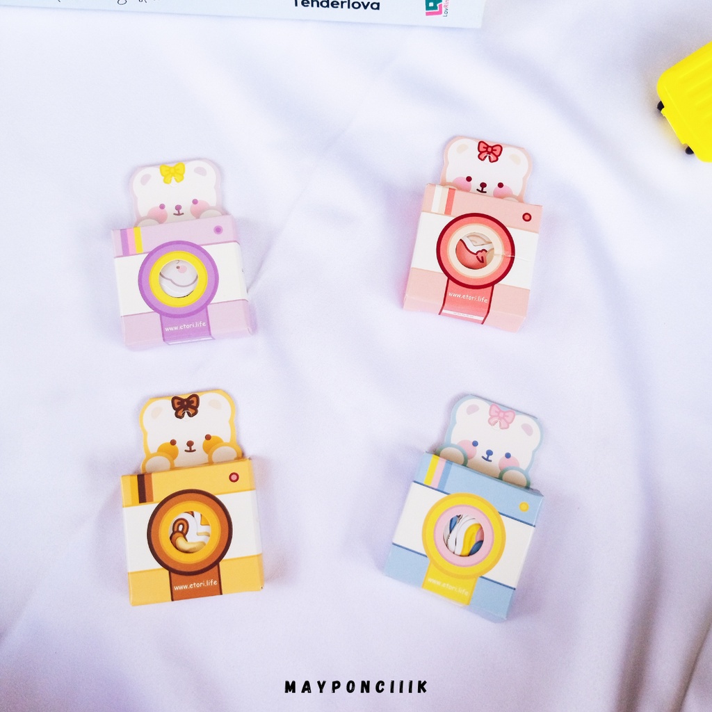 

Sticker Box Dekorasi Beruang Warna Warni PASTEL Lucu/Stiker DIY Scrapbook