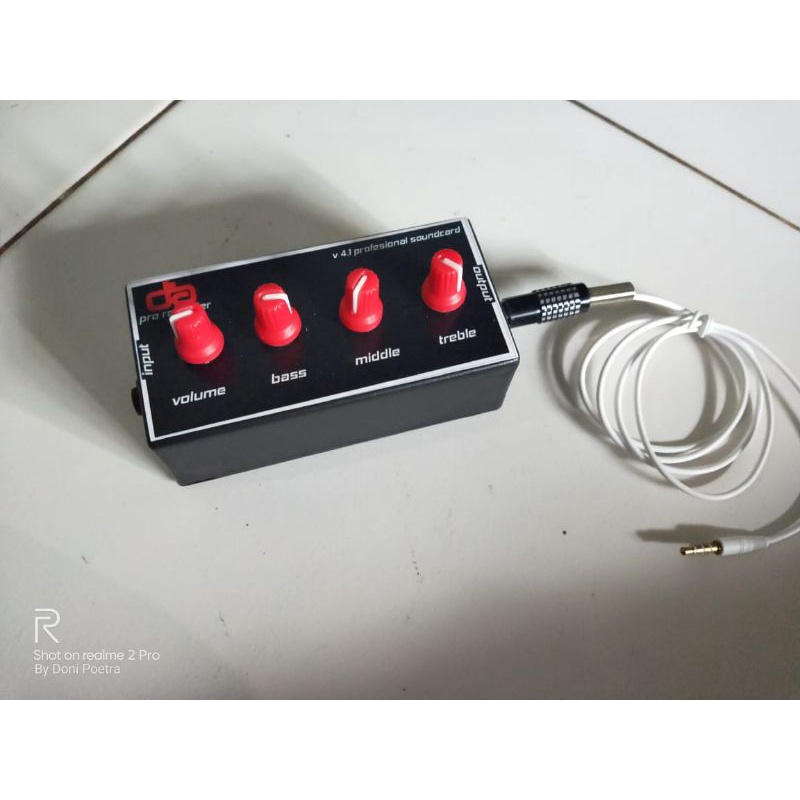 alat rekam dari mixer ke hp 4 potensio