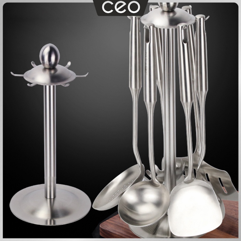 CEO Rak Gantungan Spatula Stainless Stand Gantungan Spatula