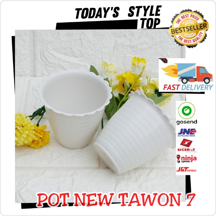 Pot Tawon 7 Warna-Warni 7.5 Cm By Garden Of Love Pot Bunga Plastik Mini Lucu Vas Bunga Kaktus Kecil