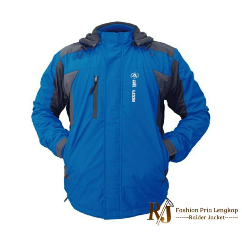 JAKET OUTDOOR ALL USE ORIGINAL 100% TAHAN AIR WATERPROOF JAKET PRIA TERLARIS