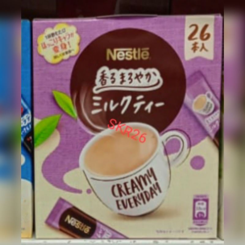 

Nestle Creamy Everyday Mild Milk Tea Box 26stick