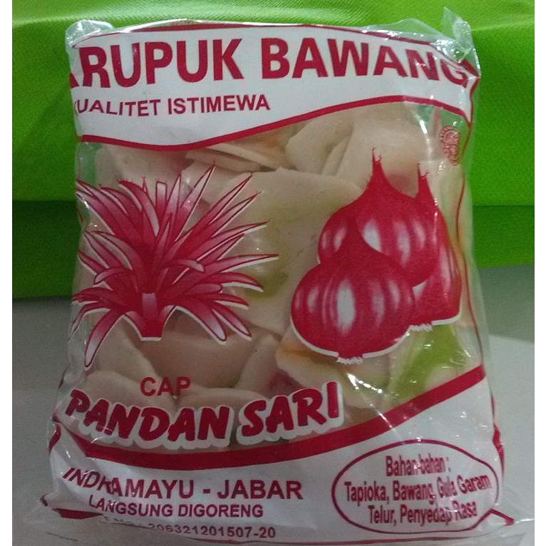 

#KERUPUK BAWANG PANDAN SARI KHAS INDRAMAYU