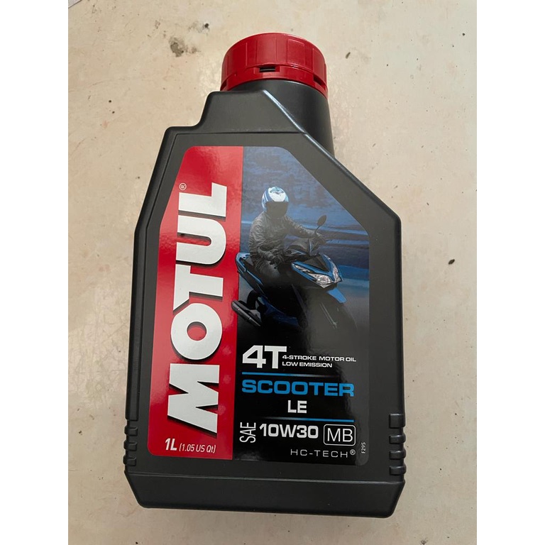 OLI MOTUL SCOOTER LE MATIC 10W-30 1L 100% ASLI