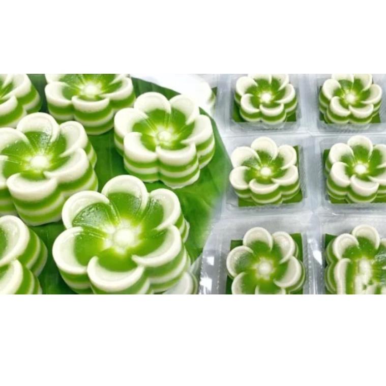 12 Pcs Cetakan Kue Bolu Puding Lapis Bunga Jasmin Kamboja Melati 12 pcs TT69Y9279