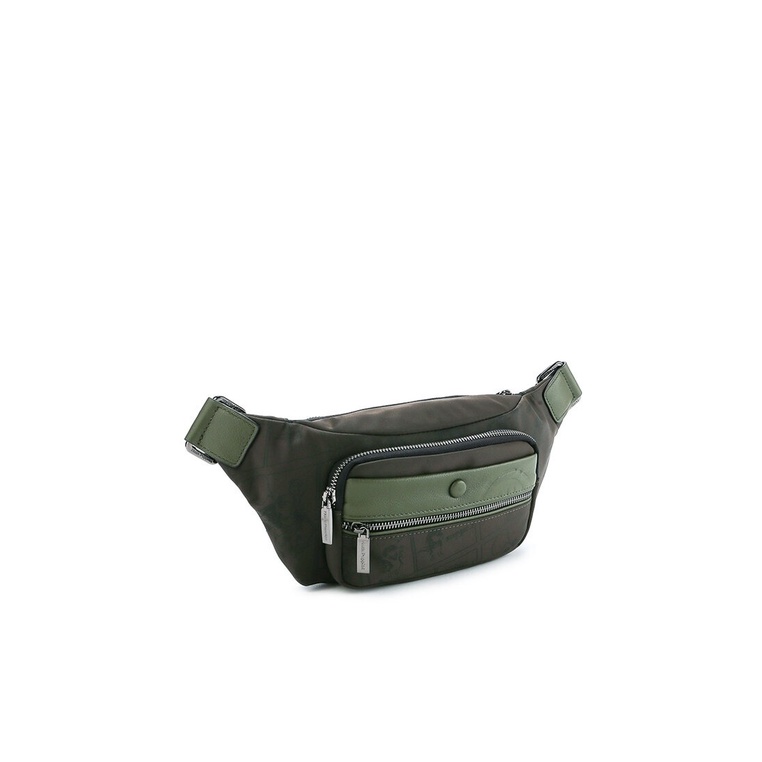 TAS SELEMPANG PINGGANG/DADA/BADAN PRIA HUSH PUPPIES SLING WAIST/CHEST/BODY BAG ORIGINAL HIJAU GREEN HM049