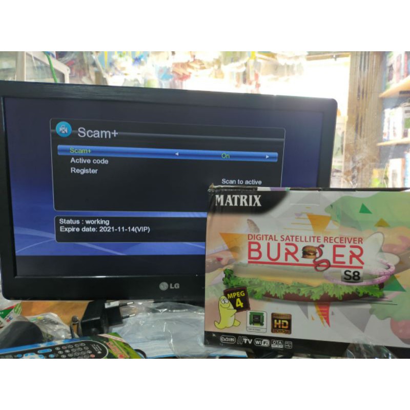 Matrix burger s8 dengan sw hellobox free scam 1 tahun
