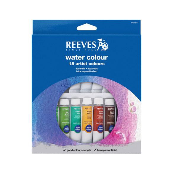 

New! Reeves Watercolor Paint Set 18 Pcs Terpercaya