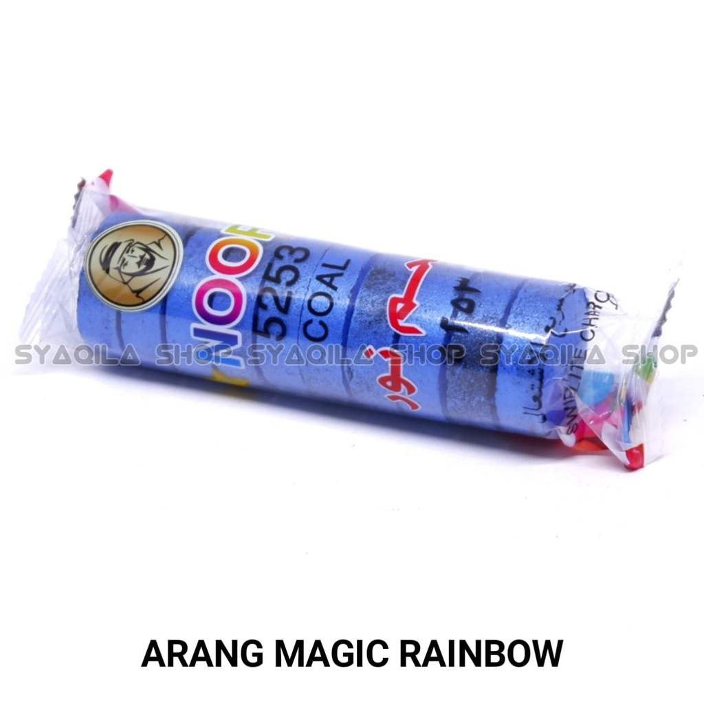 Arang Magic Rainbow Areng Mejik Warna Warni Bara Dupa Bukhur Buhur