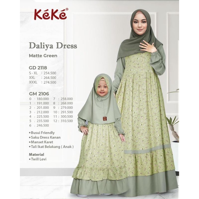 KEKE DALIYA DRESS