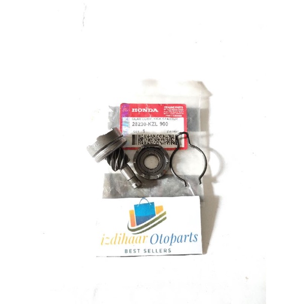 pinion Selagan/Kick stater Honda beat fi Scoopy fi spacy fi Vario 110 stater kasar KZL ORIGINAL