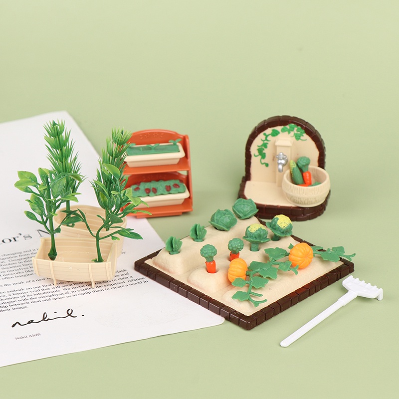 1 Set Miniatur Piknik Untuk Rumah Boneka