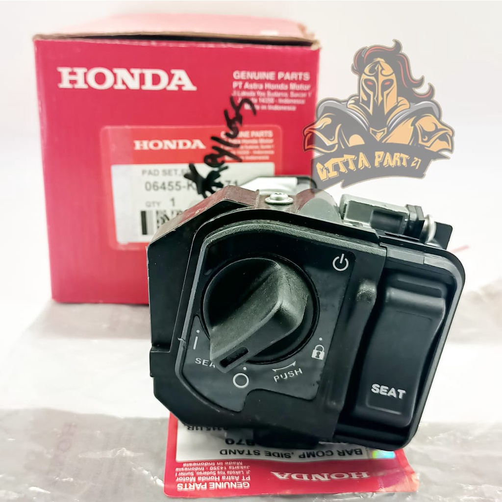 KUNCI  KONTAK KEYLESS HONDA AHM VARIO 150 NEW KUALITAS ASLI ORIGINAL HONDA AHM PRESISI PAS DAN DIJAMIN BERFUNGSI DENGAN BAIK VARIO 150 ALL NEW SCOOPY ESAF