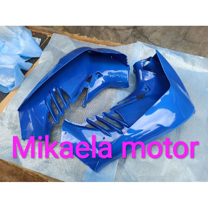 sayap tameng body depan shogun 125 sp biru