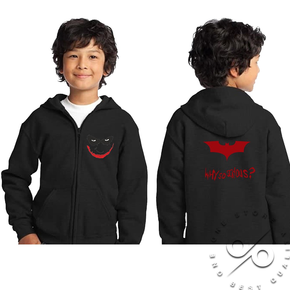Jaket Zipper Anak - Joker