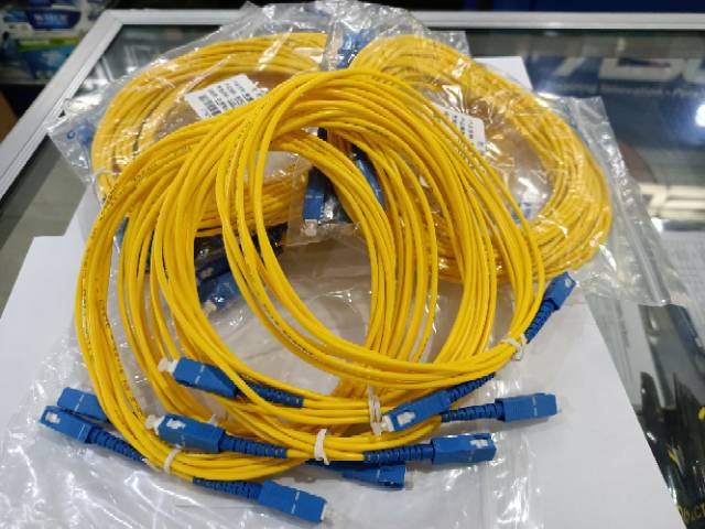 PATCH CORD FIBER OPTIC SC UPC 3M (KUNING)