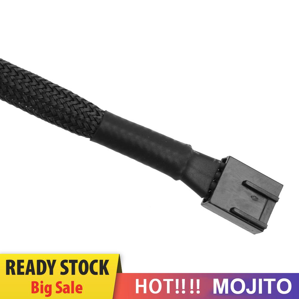 MOJITO Host Case PC Cooler Cooling Fan Power Cable 1 Female to 5 Male 4Pin Socket