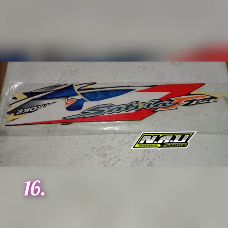 striping Satria Fu CBU no.16