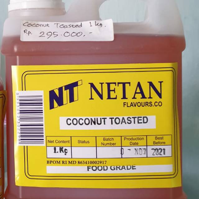 

Netan coconut toasted 1 kg