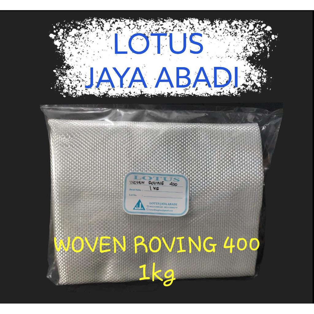 WOVEN ROVING WR 400 MAT / Fiberglass MAT 1 KG