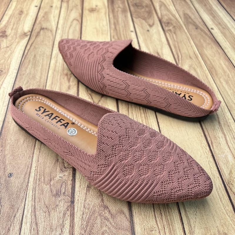 MARASYAFFA - SEPATU FLAT RAJUT WANITA SF52