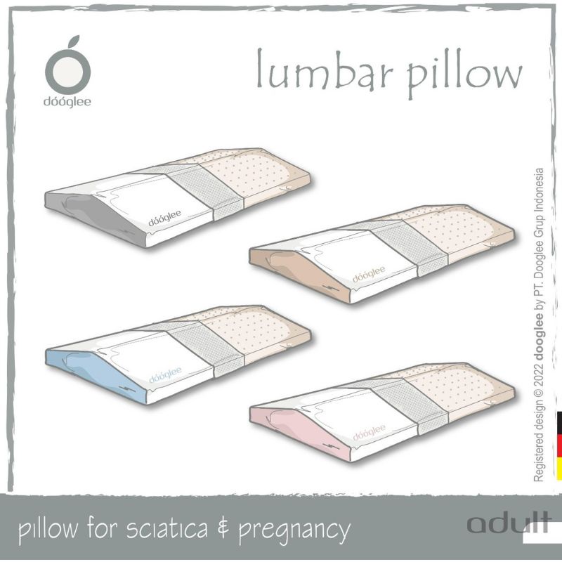 Dooglee - Case Lumbar Pillow