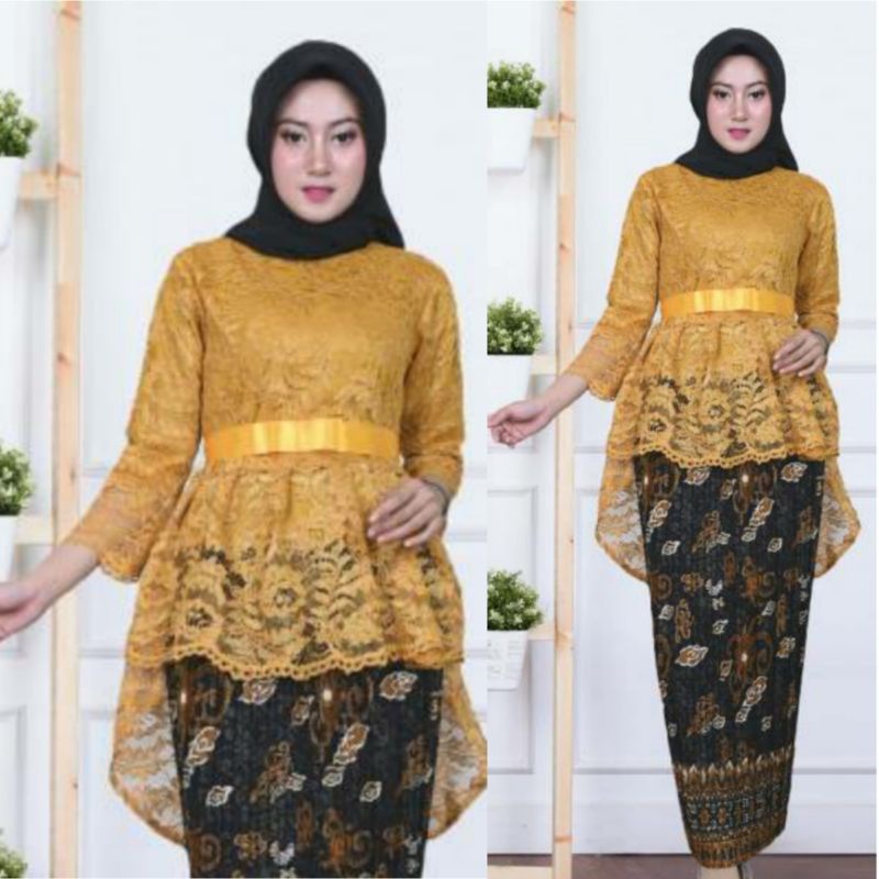 SET KEBAYA BRUKAT AURORA KEBAYA BRUKAT MODERN KEBAYA WISUDA KEBAYA PESTA