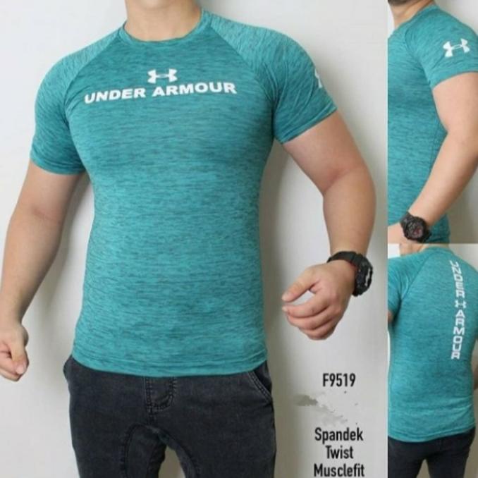 kaos/T-shirt fashion import pria Olahraga/gym