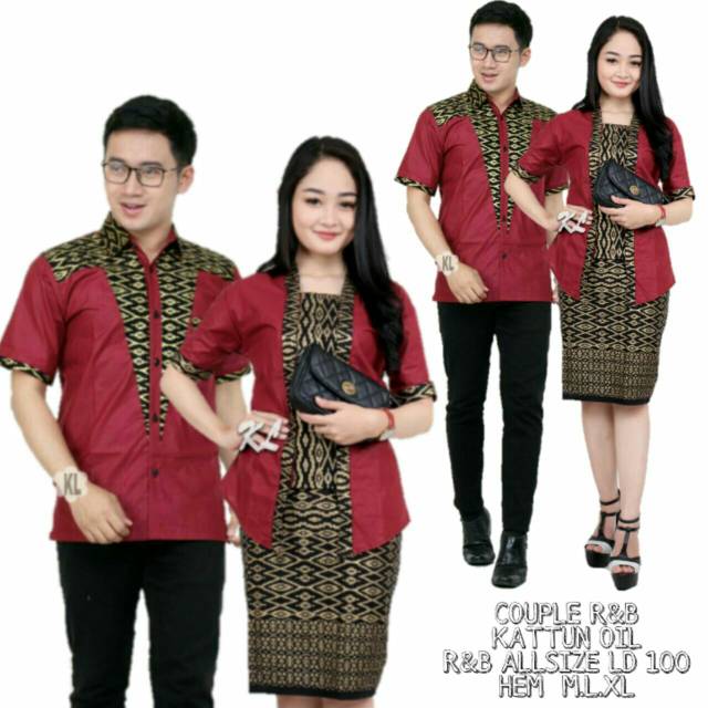 GROSIR BATIK COUPLE RB CLAUDIA