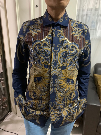 Maginot Kemeja Batik Pria Yasa-ls Lengan Panjang