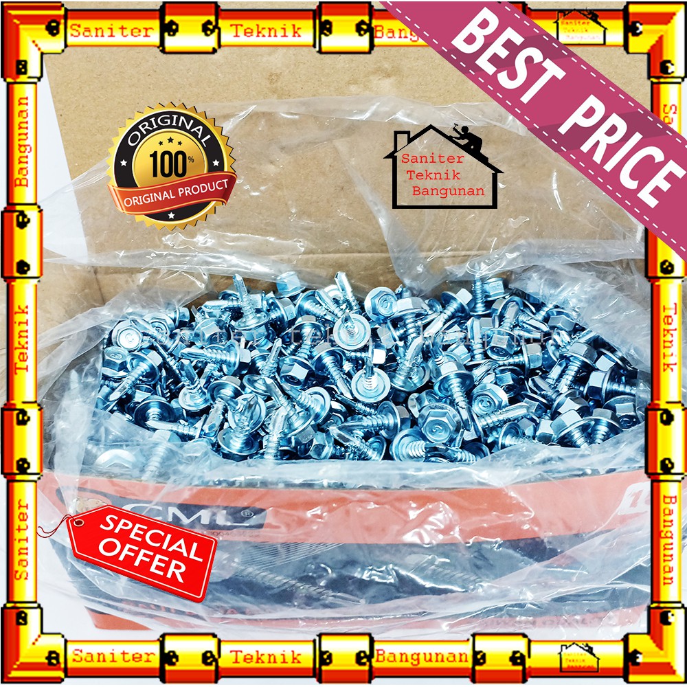 Baut Baja Ringan CAMEL ( 50 PCS )-Skrup-Sekrup