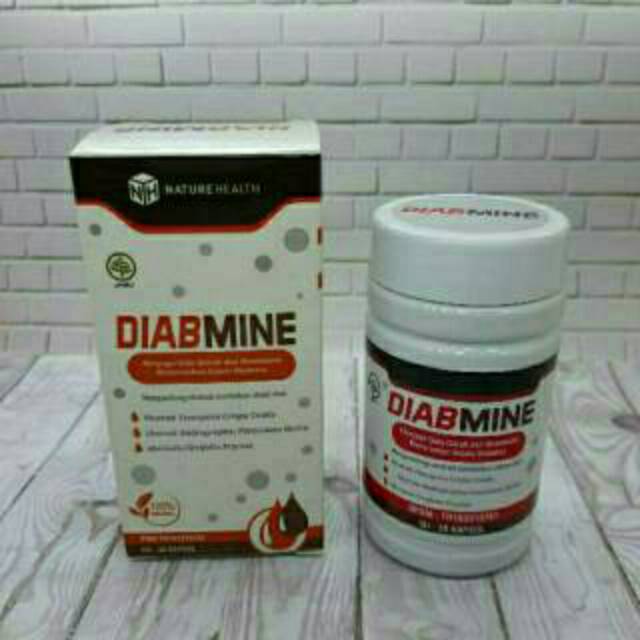 DIABMINE Asli Original Obat DIABETES 100% Terbukti Manjur