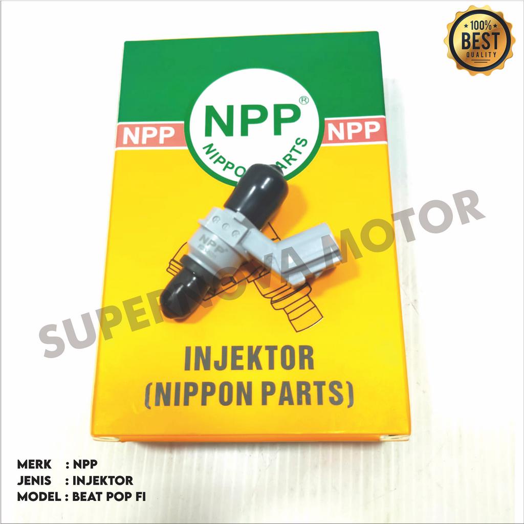 INJECTOR INJEKTOR MOTOR HONDA BEAT POP FI BEAT STREET ESP KODE K0300 MERK NPP NIPPON PARTS