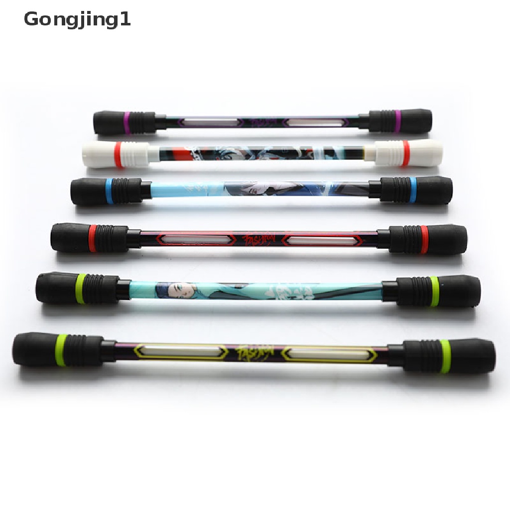 Gongjing1 Pen Gel Gaming Dapat Berputar Dengan Tekanan Nyaman