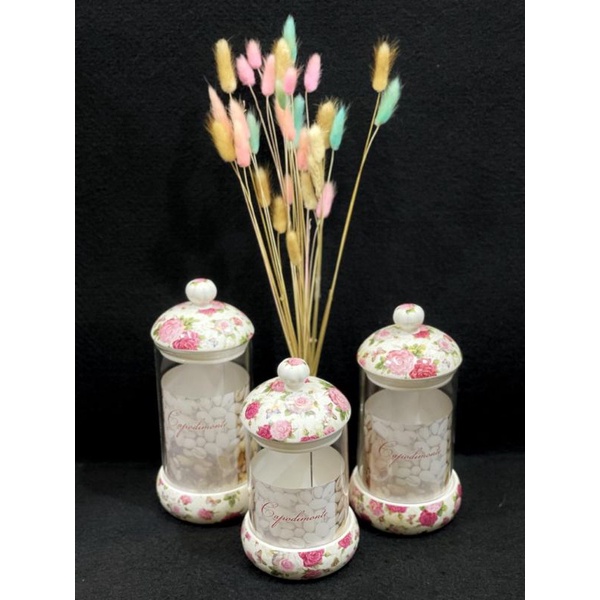 set gelok kue lebaran toples capodimonte